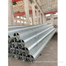 65FT hot dip galvanized steel pole